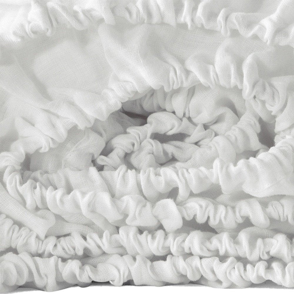 White Linen California King Fitted sheet