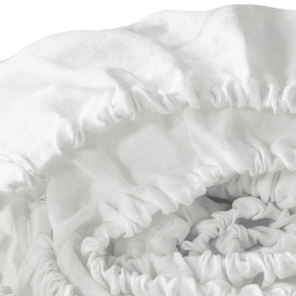 White Linen California King Fitted sheet