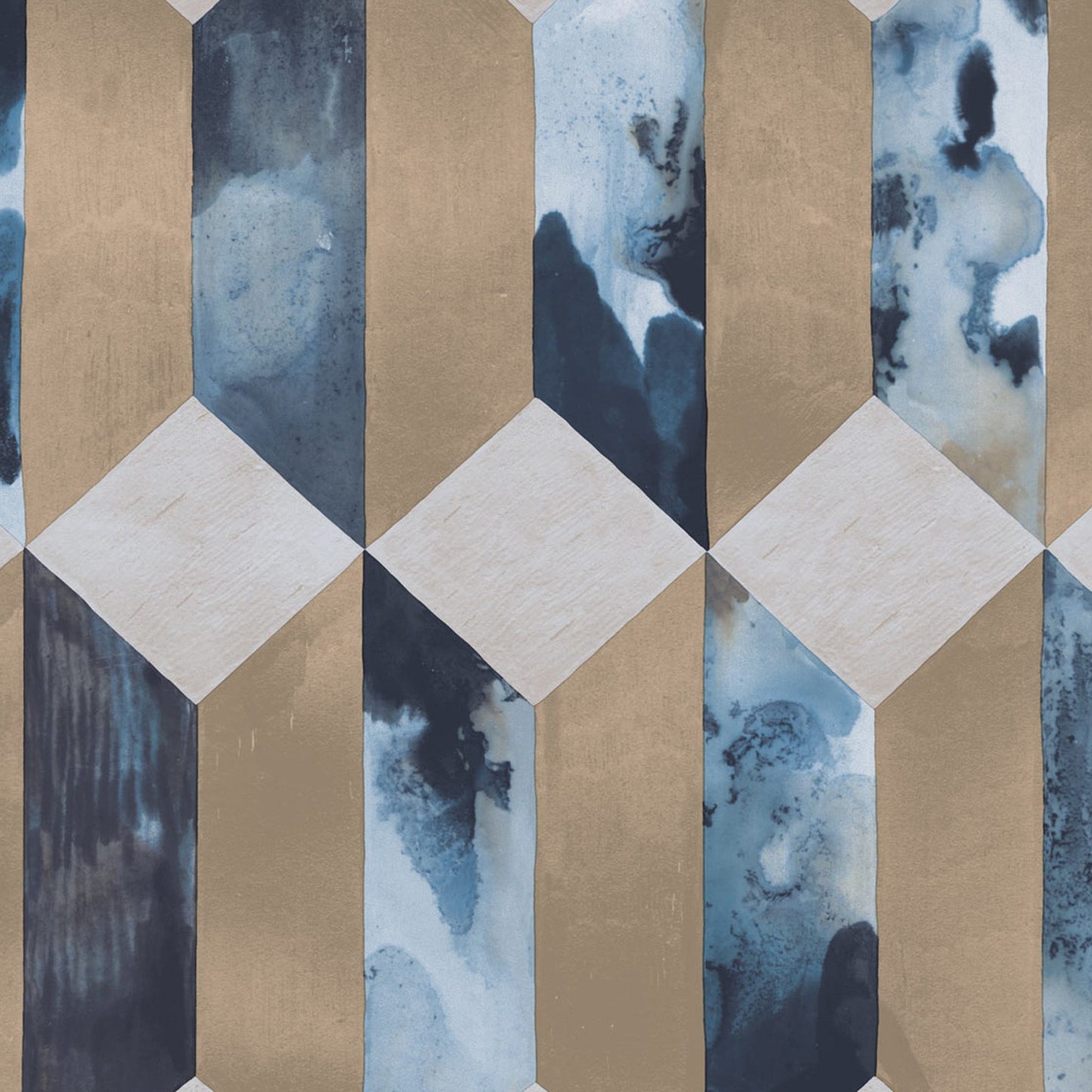 JF Fabrics -Wallpaper 52084 67 Wallpaper Blue  Non-Woven - 8106167 W8611