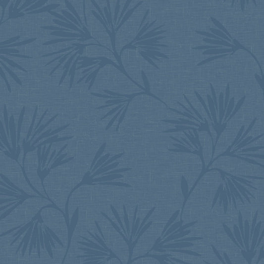 JF Fabrics -Wallpaper 52087 67 Wallpaper Blue  Non-Woven - 8106667 W8611