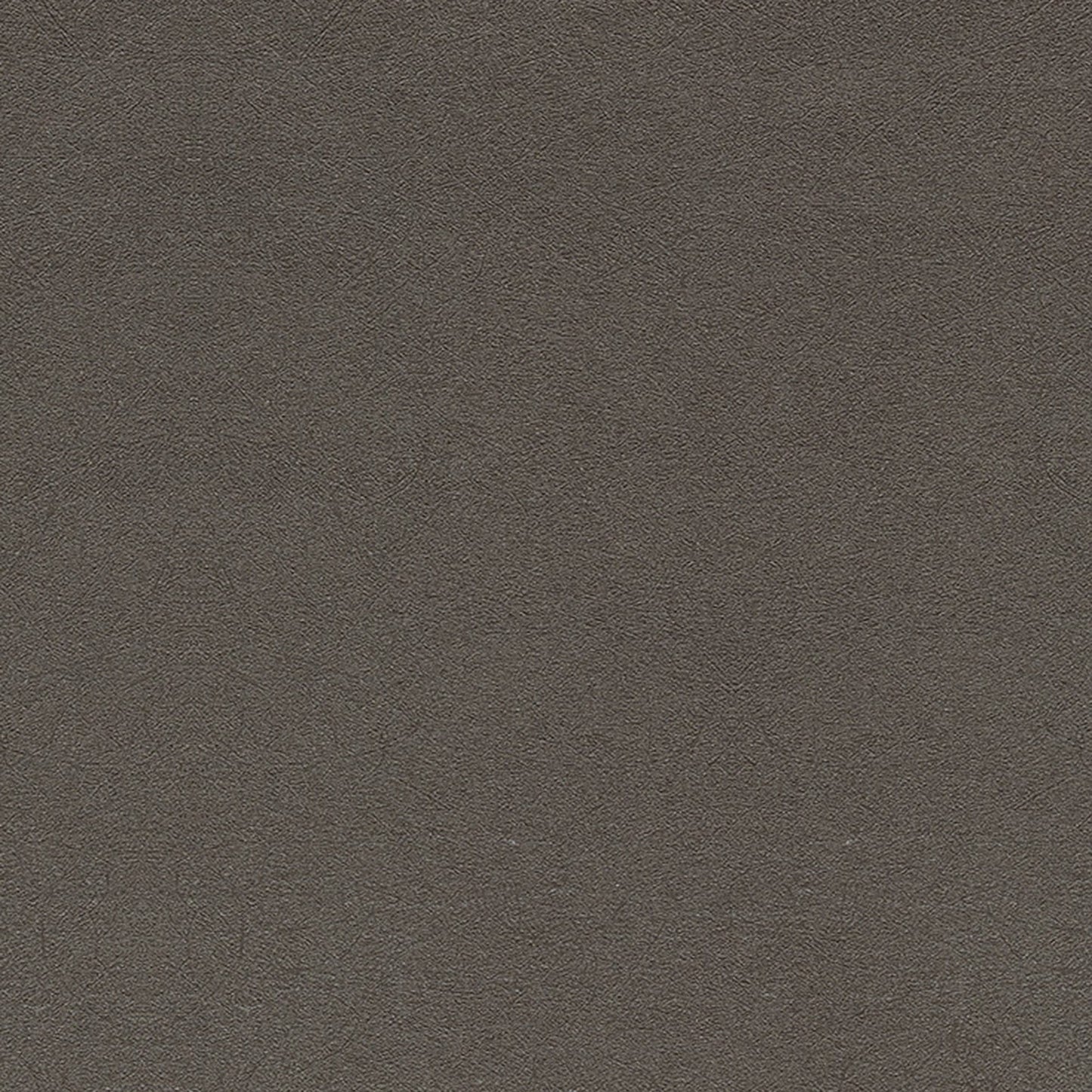Brown wallpaper with subtle grain texture and matte finish; non-woven backing.