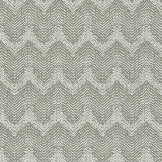JF Fabrics -Wallpaper 52098 71 Wallpaper Green,Grey,Silver  Non-Woven - 8277371 W8821
