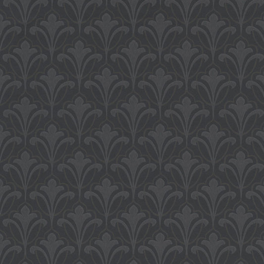 JF Fabrics -Wallpaper 52109 97 Wallpaper Black  Non-Woven - 8279197 W8811