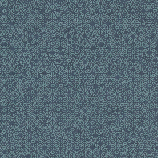 JF Fabrics -Wallpaper 52110 65 Wallpaper Blue  Non-Woven - 8279265 W8811