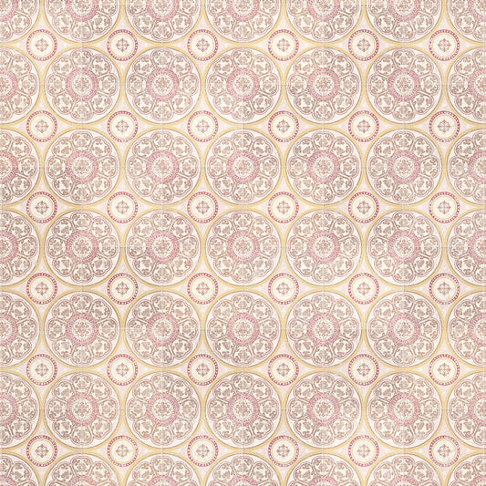 JF Fabrics -Wallpaper 52117 42 Wallpaper Pink  Non-Woven,Mural,Width Extendable - 8279942 W8811