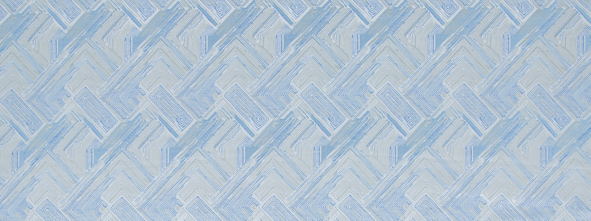 Hyacinth upholstery fabric swatch.