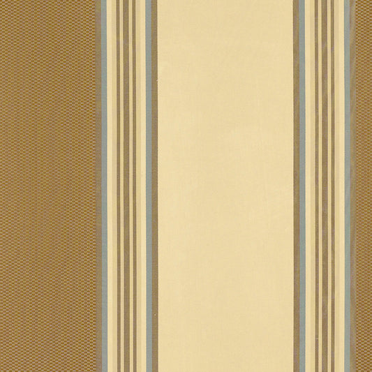 SCHUMACHER  CHROMA AVA SILK STRIPE SILKS & SATIN SILKS & SATIN MOCHA   - 52370