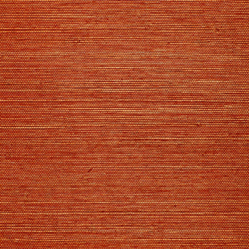 SCHUMACHER  PERFECT BASICS: TEXTURED WALLCOVERING NINGBO SISAL   Russet   - 524314