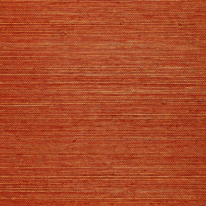 SCHUMACHER  PERFECT BASICS: TEXTURED WALLCOVERING NINGBO SISAL   Russet   - 524314