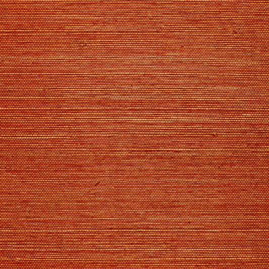 SCHUMACHER  PERFECT BASICS: TEXTURED WALLCOVERING NINGBO SISAL   Russet   - 524314