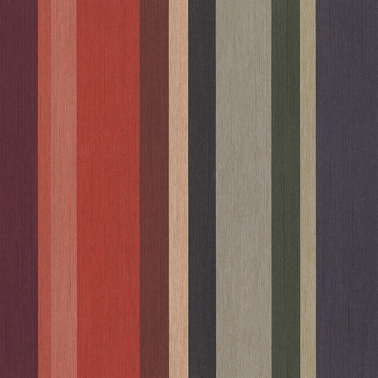 JF Fabrics -Wallpaper 5254 27 Wallpaper Orange,Rust  Vinyl - 5914227 W7631