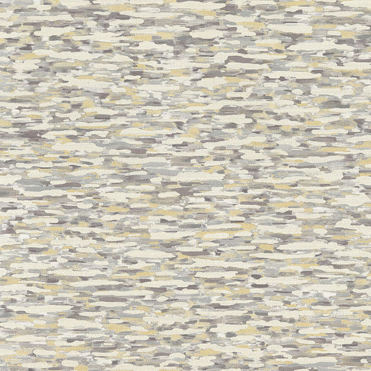 JF Fabrics -Wallpaper 5256 96 Wallpaper Taupe,Yellow,Gold  Vinyl - 5914496 W7631