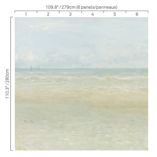 JF Fabrics -Wallpaper 5268 72 Wallpaper Green  Non-Woven,Mural - 5915672 W7631