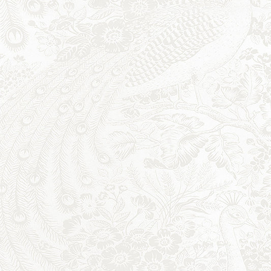 JF Fabrics -Wallpaper 5271 90 Wallpaper Grey,Silver,Offwhite  Non-Woven - 6024090 W7971