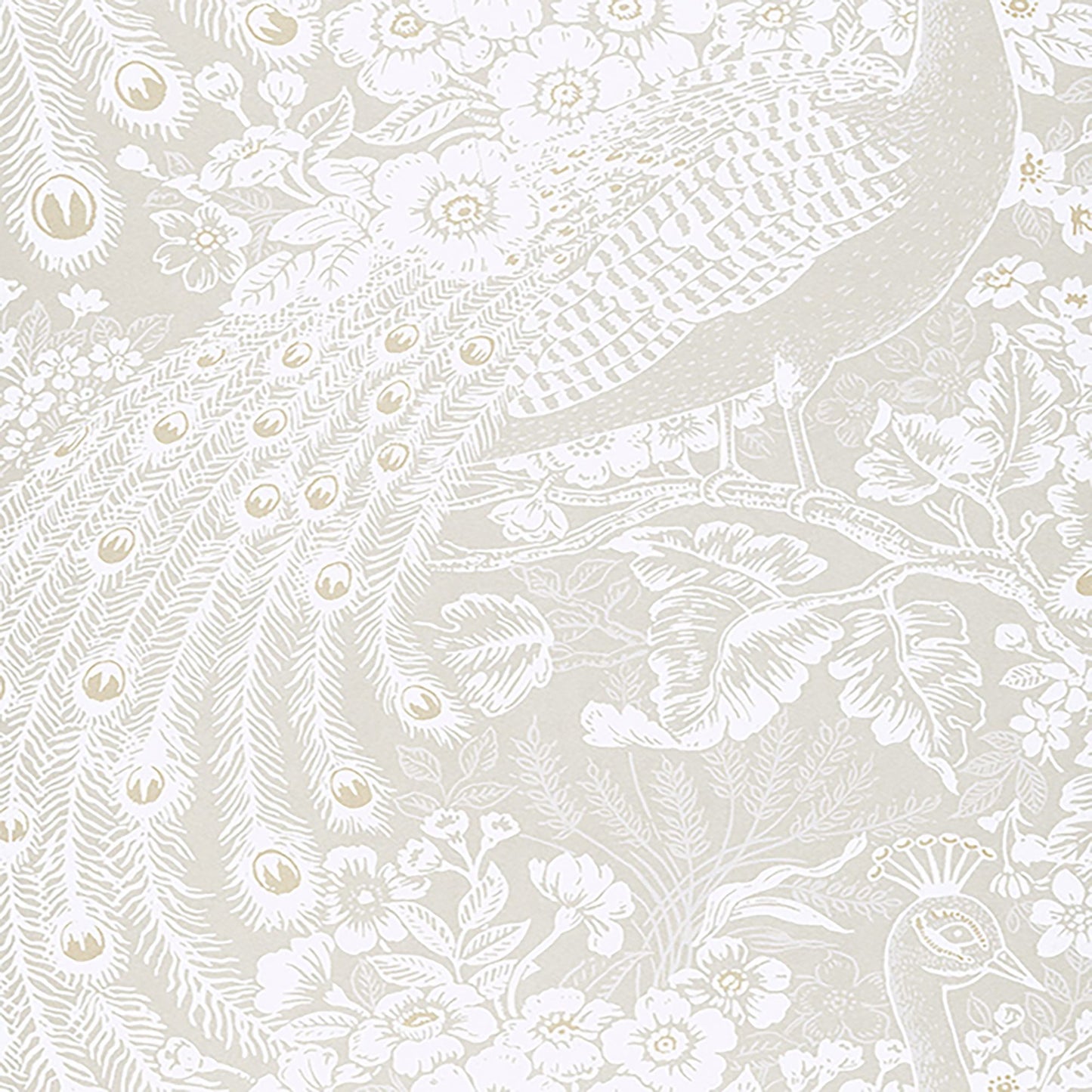 JF Fabrics -Wallpaper 5273 92 Wallpaper Creme,Beige  Non-Woven - 6024292 W7971