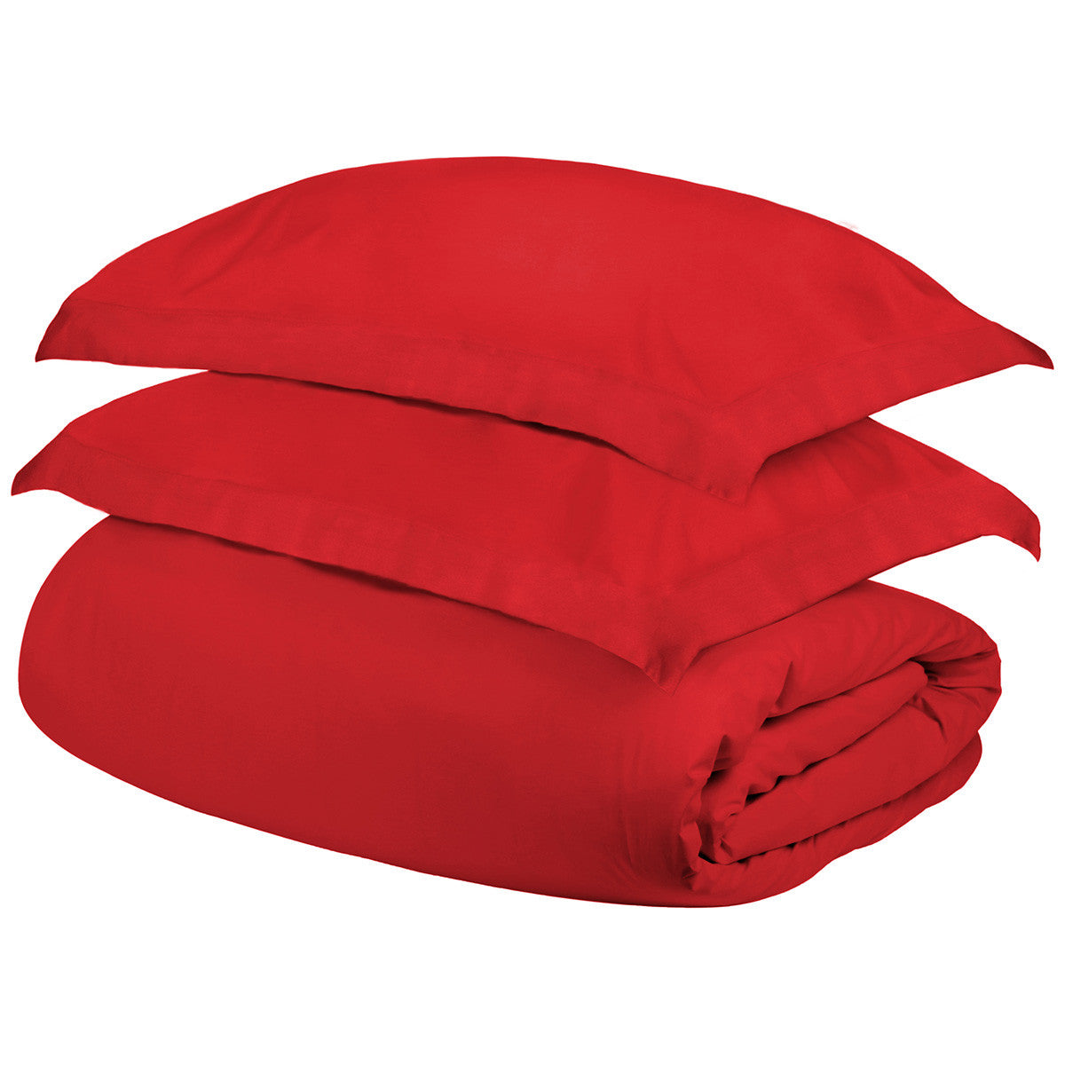 Red Queen Cotton Blend 300 Thread Count Washable Duvet Cover Set