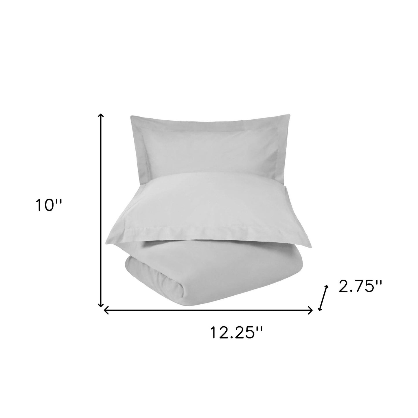 Platinum King Cotton Washable Duvet Cover Set