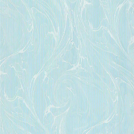 JF Fabrics -Wallpaper 5290 63 Wallpaper Blue,Turquoise  Non-Woven - 6025963 W7971