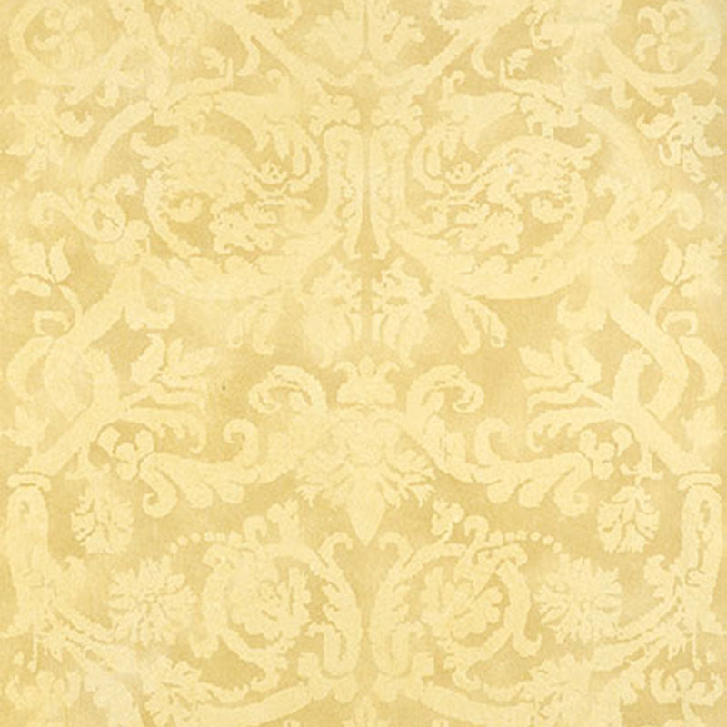 SCHUMACHER  PALAZZO PONTINE DAMASK   SOFT GOLD   - 529111