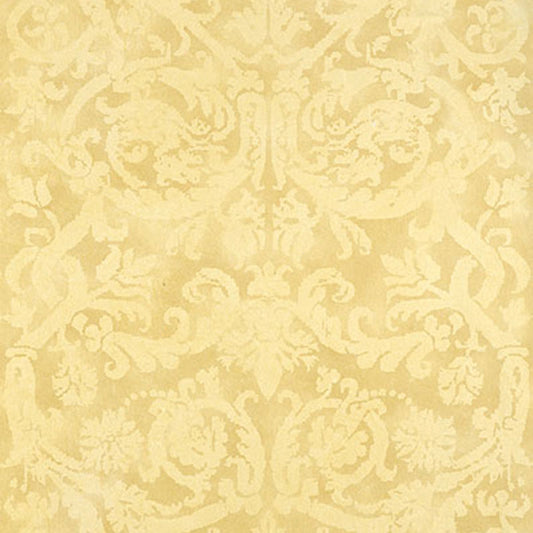 SCHUMACHER  PALAZZO PONTINE DAMASK   SOFT GOLD   - 529111