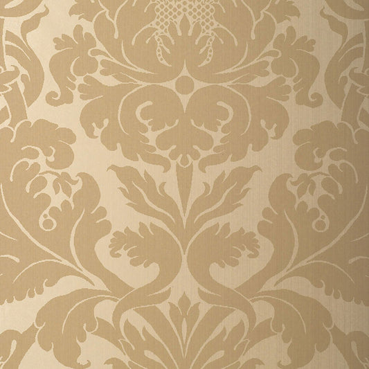 SCHUMACHER  PALAZZO FIORELLA DAMASK   OATMEAL   - 529193