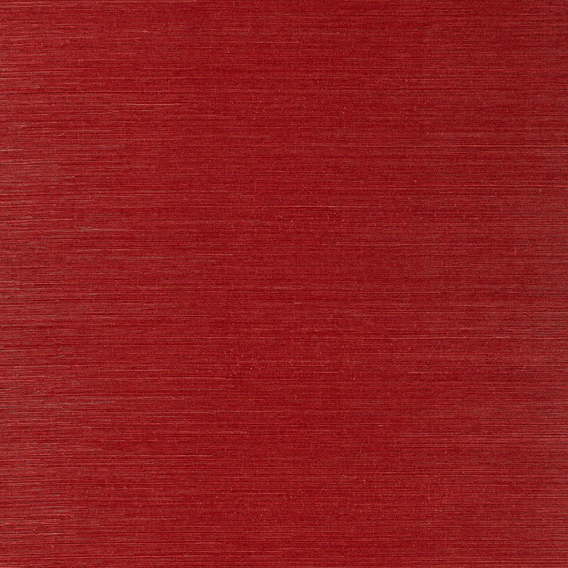 SCHUMACHER  PERFECT BASICS: TEXTURED WALLCOVERING OSAN SISAL   Red   - 529632