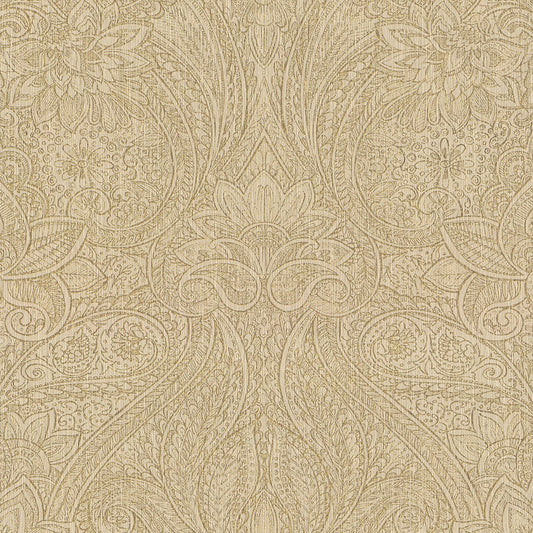 JF Fabrics -Wallpaper 5298 34 Wallpaper Creme,Beige  Vinyl - 7574334 W8251