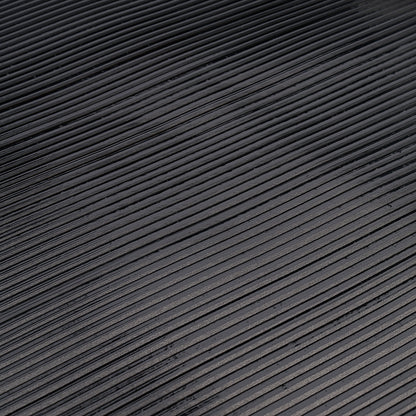 SCHUMACHER  TEXTURED WALLCOVERINGS & PRINTED GRASSCLOTHS RIMINI RIB   ONYX   - 529910