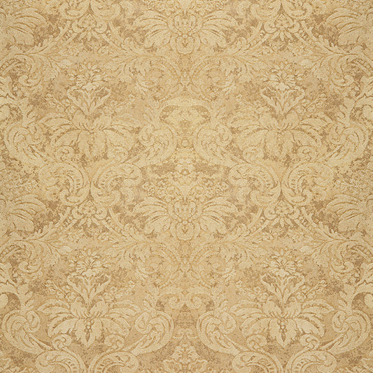 SCHUMACHER  PALAZZO DAMASCO METALLICO   GOLD LEAF   - 529911