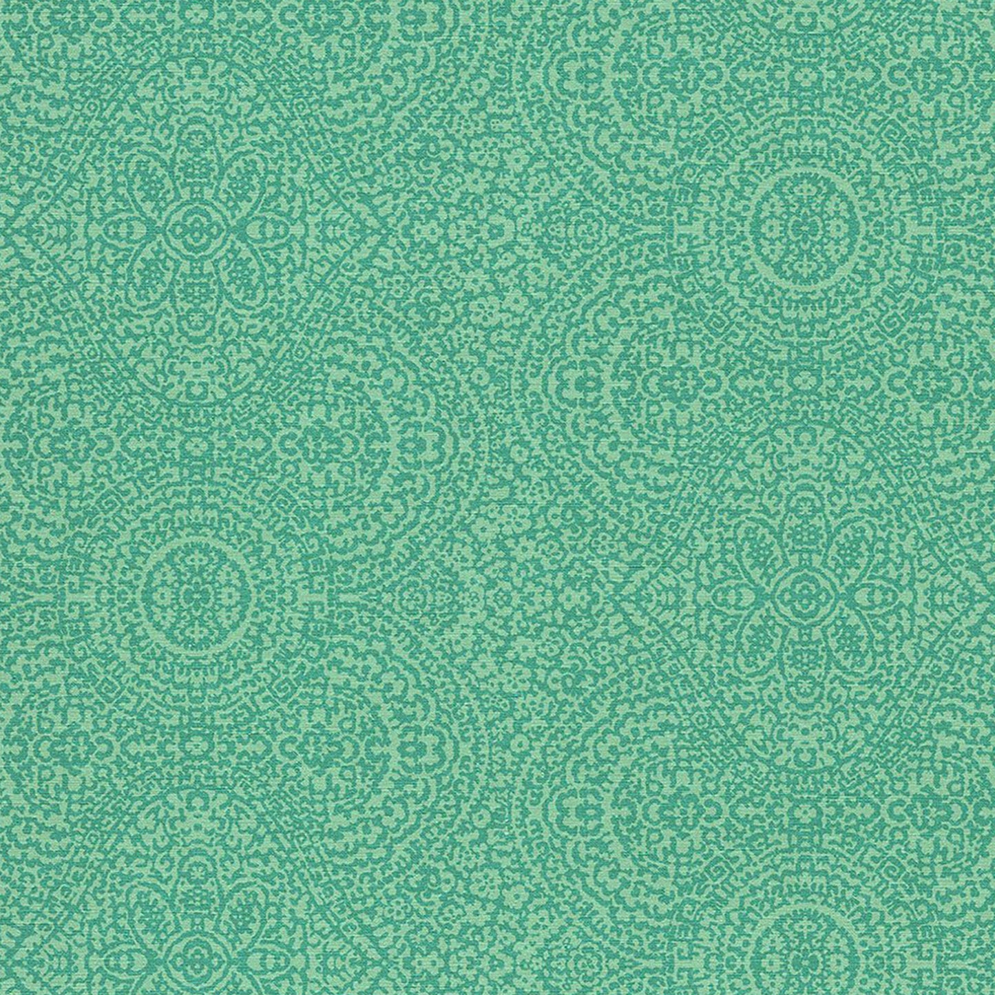 JF Fabrics -Wallpaper 5303 75 Wallpaper Green  Vinyl - 7574775 W8251