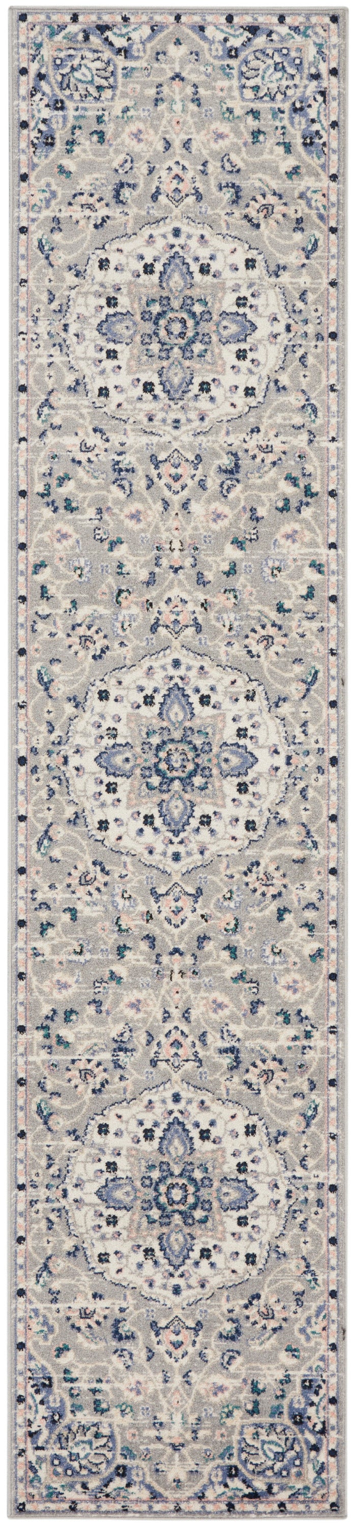 Nourison Rugs Nourison Home   Transitional 10' Runner    - 099446018878