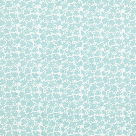 SCHUMACHER  RAOUL TEXTILES CLIVE PRINTS PRINTS ROBIN'S EGG   - 533B67