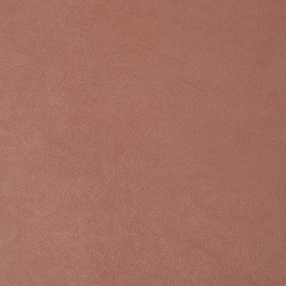 34" Blush And Espresso Velvet Tufted Club Chair