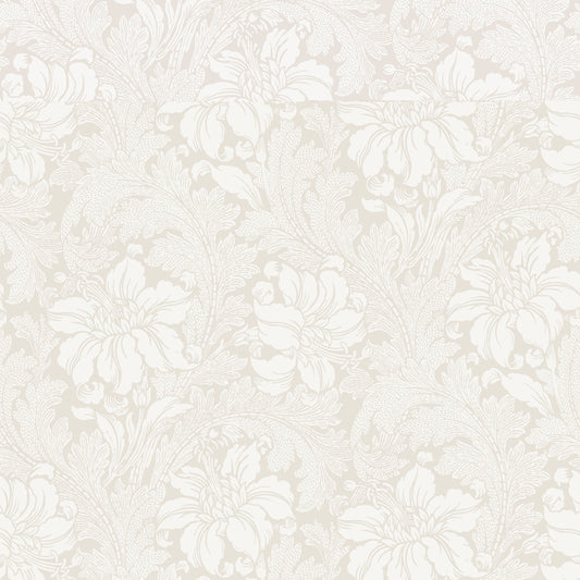 SCHUMACHER  Borastapeter ACANTHUS GARDEN   BONE   - 5352