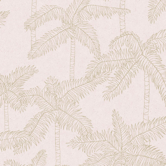 JF Fabrics -Wallpaper 5356 42 Wallpaper Pink  Non-Woven - 7835742 W8411
