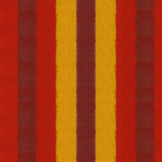 SCHUMACHER  Collection Name TBA - 54020 KAREENA IKAT STRIPE WOVEN WOVEN HENNA   - 54021