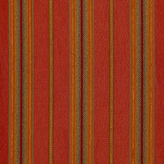 SCHUMACHER  CHROMA SINCLAIR CHENILLE STRIPE CHENILLE CHENILLE ROUGE   - 54060
