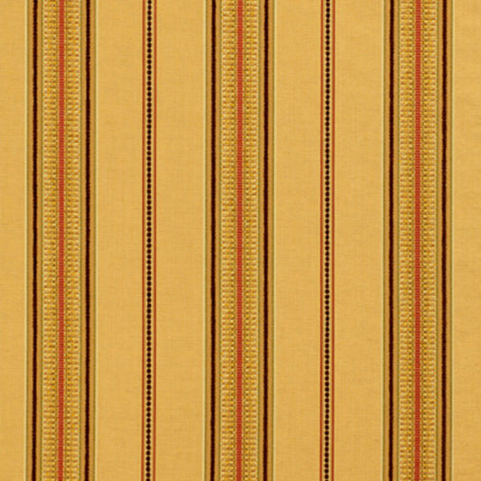SCHUMACHER  CHROMA SINCLAIR CHENILLE STRIPE CHENILLE CHENILLE CAMEL   - 54062