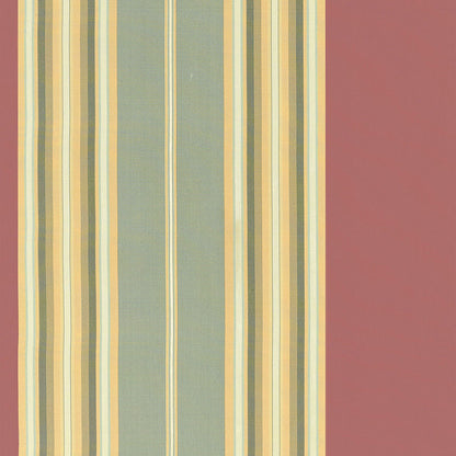 SCHUMACHER  CHROMA VIVIEN SILK STRIPE PATTERN WOVENS,SILKS & SATIN PATTERN WOVENS,SILKS & SATIN ROUGE   - 54131