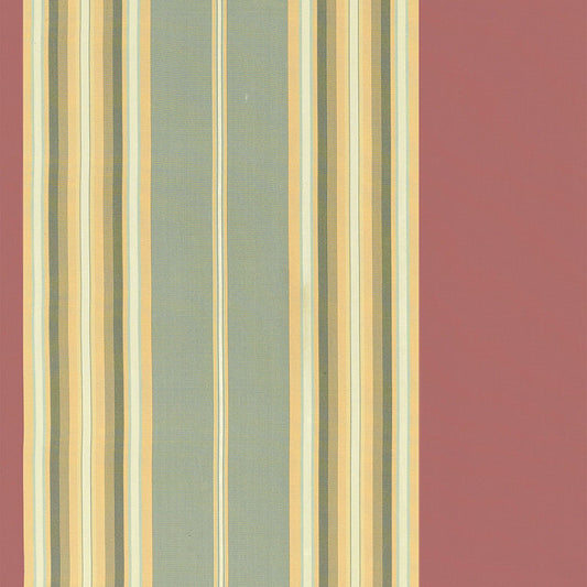 SCHUMACHER  CHROMA VIVIEN SILK STRIPE PATTERN WOVENS,SILKS & SATIN PATTERN WOVENS,SILKS & SATIN ROUGE   - 54131