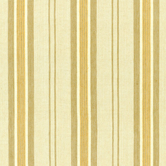 SCHUMACHER  CHROMA SAGAPONIC LINEN STRIPE PATTERN WOVENS PATTERN WOVENS DRIFTWOOD   - 54152
