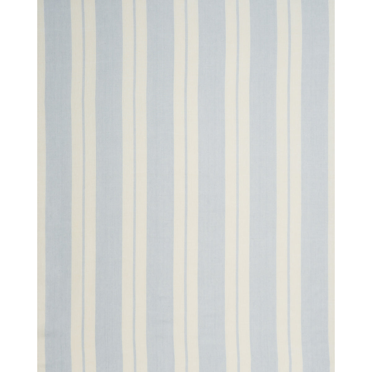 SCHUMACHER  COUNTRY CHIC TOPSAIL LINEN STRIPE PATTERN WOVENS PATTERN WOVENS SKY BLUE   - 54161
