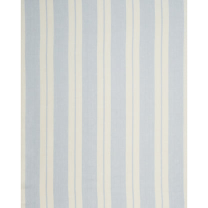 SCHUMACHER  COUNTRY CHIC TOPSAIL LINEN STRIPE PATTERN WOVENS PATTERN WOVENS SKY BLUE   - 54161
