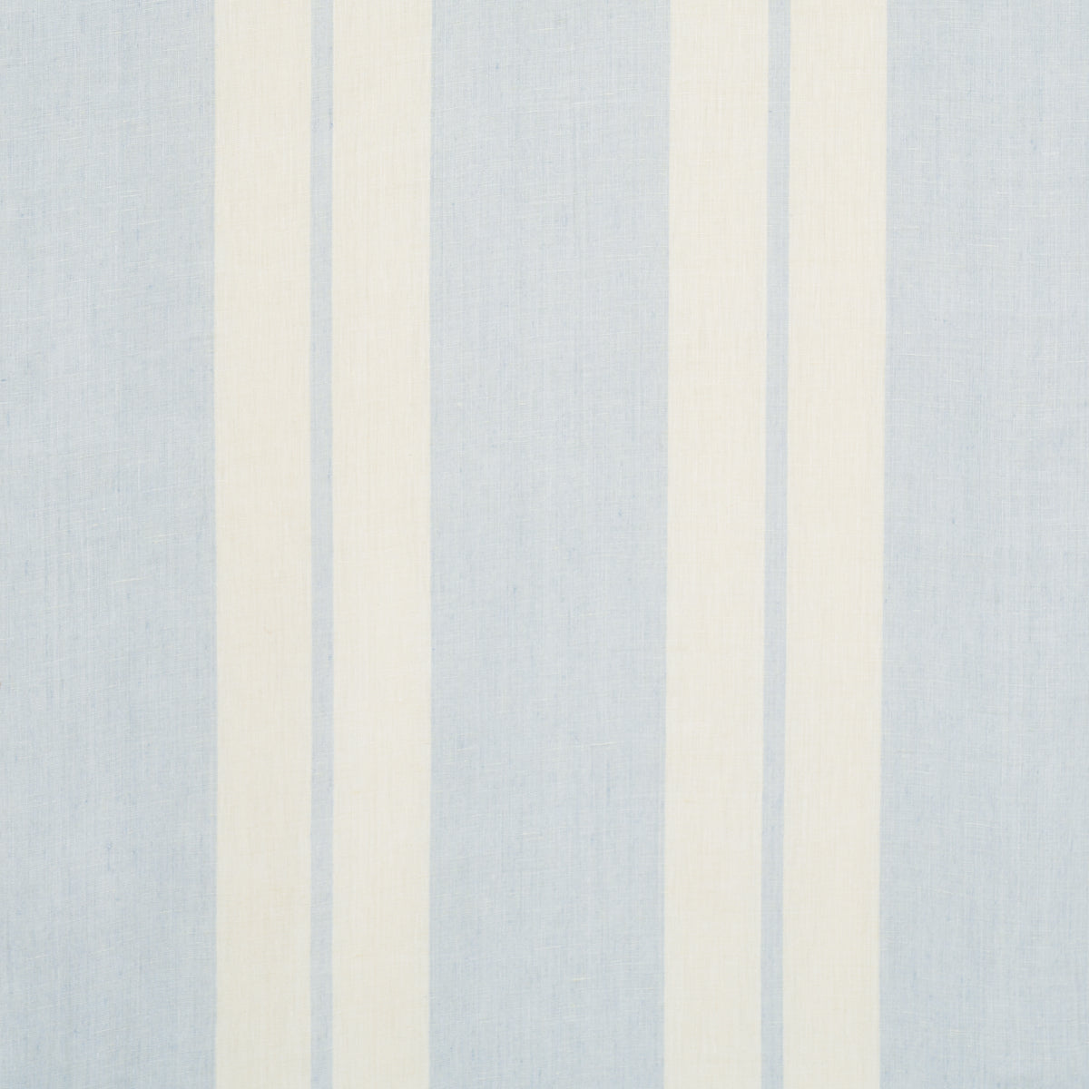 SCHUMACHER  COUNTRY CHIC TOPSAIL LINEN STRIPE PATTERN WOVENS PATTERN WOVENS SKY BLUE   - 54161