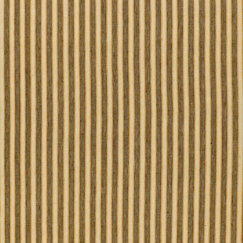 SCHUMACHER  RIVE GAUCHE WAINSCOTT LINEN STRIPE PATTERN WOVENS PATTERN WOVENS AZURE   - 54170