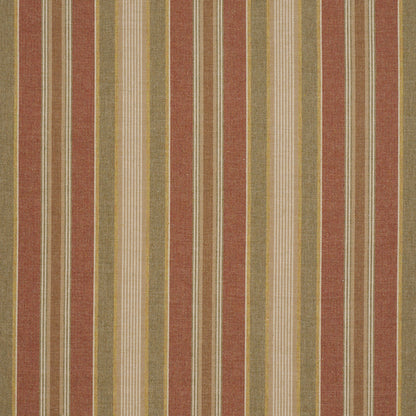 SCHUMACHER  CLASSIC WOVENS EDGEMERE STRIPE PATTERN WOVENS PATTERN WOVENS INDIAN RED   - 54204