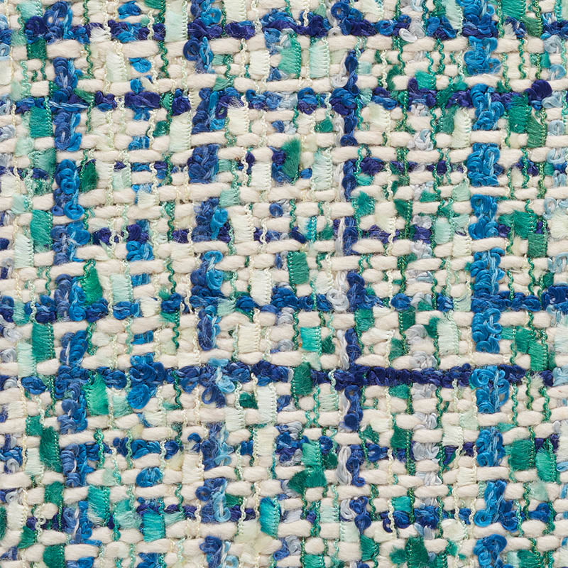 SCHUMACHER  TEXTURES BABE'S TWEED TEXTURES TEXTURES PEACOCK   - 54236