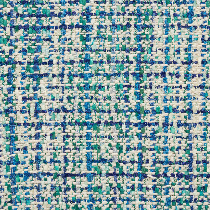 SCHUMACHER  TEXTURES BABE'S TWEED TEXTURES TEXTURES PEACOCK   - 54236