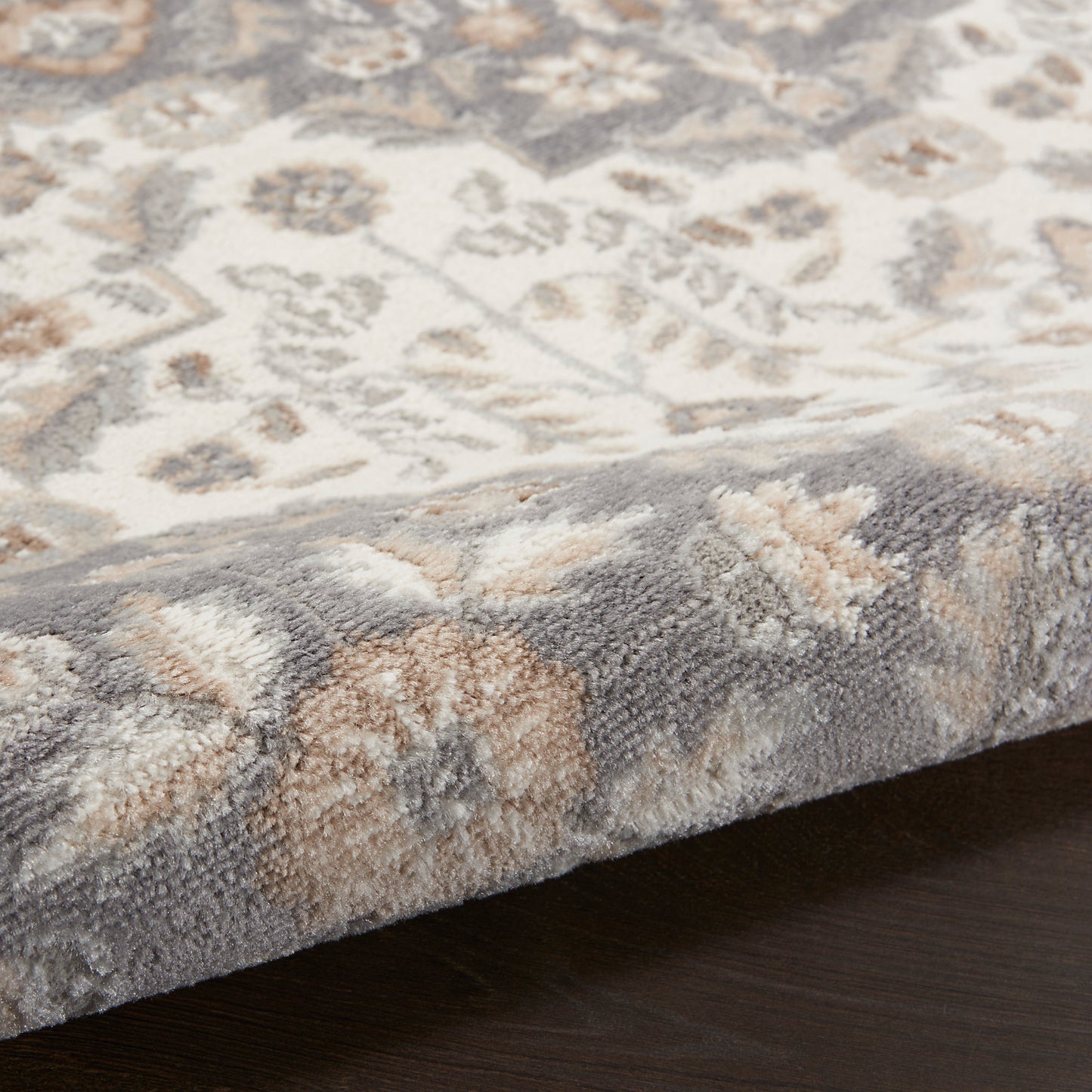 Nourison Rugs Nourison Home   Transitional 8' Runner    - 099446840745