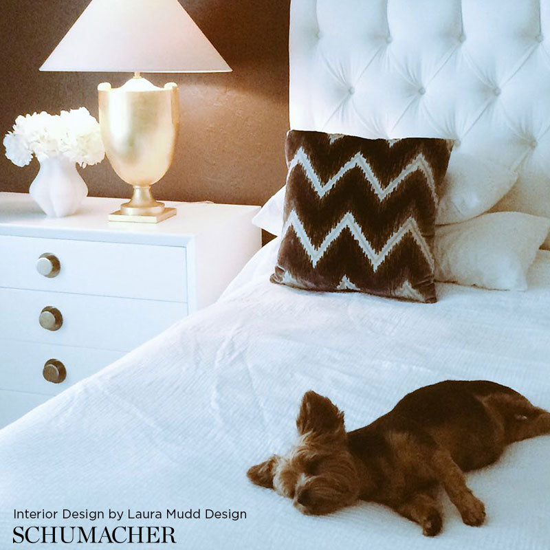 SCHUMACHER  125TH ANNIVERSARY SHOCK WAVE CUT VELVET CUT VELVET SAND , SABLE   - 54861